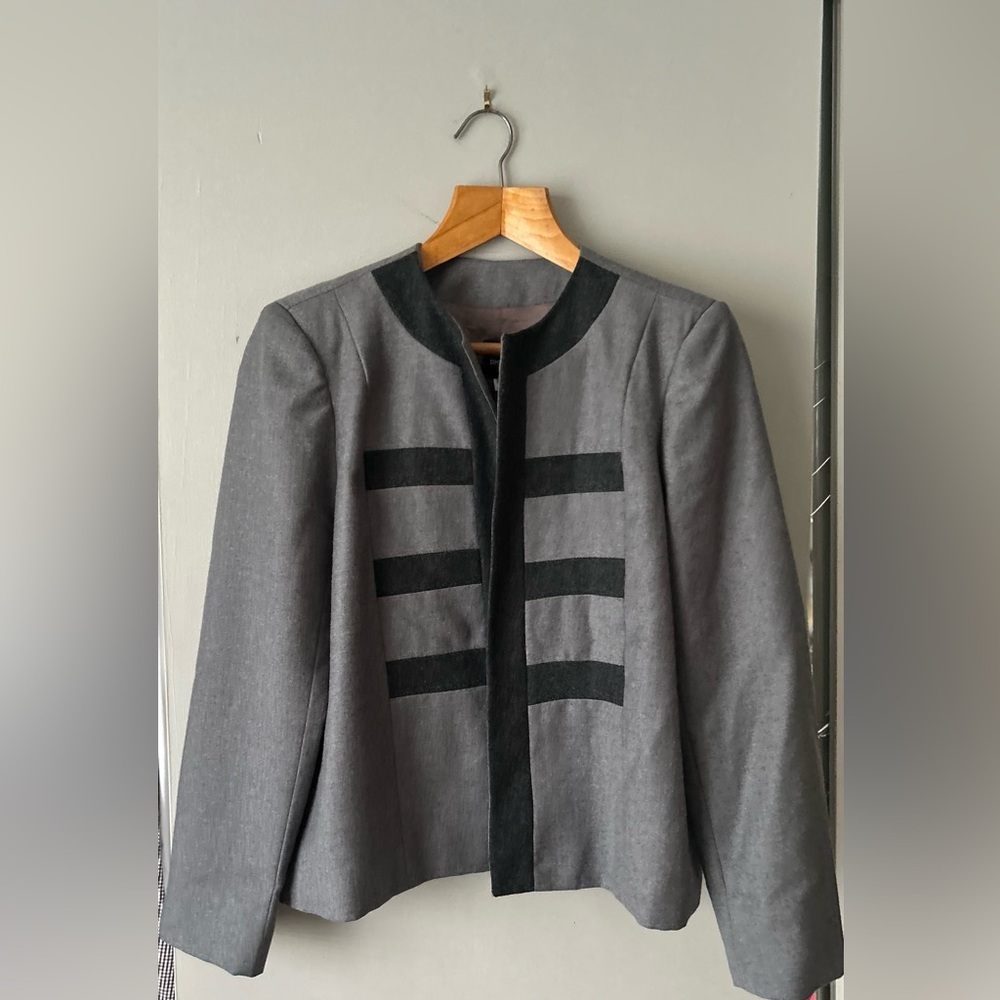 Vintage 80s 3rd dimension blazer / wool - Picture 2 of 10